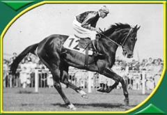 1955 gewann die Stute Lustige aus dem Stall Evershorst unter Jockey Albert Klimscha das Deutsche Derby. www.german-racing.com