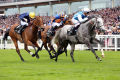 Solow spurtet zum Sieg in den Queen Anne Stakes. www. galoppfoto.de - Frank Sorge