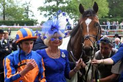 Ryan Moore und Gleneagles nach dem Sieg in den St James's Palace Stakes. www.galoppfoto.de - Frank Sorge