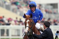 Dawn Approach mit Kevin Manning nach dem Erfolg in den  St James's Palace Stakes. www.galoppfoto.de - Frank Sorge