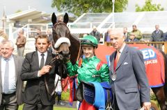 Das Team um Dalkala nach dem Sieg in den Middleton Stakes. Foto John James Clark