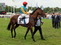 El Loco mit Adrie de Vries bei der Parade vor dem "Matsch"-Derby 2016 (Foto: Dr. Jens Fuchs)