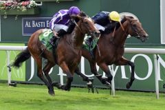 Japan bei seinem Sieg im Juddmonte International. www.galoppfoto.de - JJ Clark