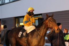 Nuri Bey gewinnt für den Stall KT und Trainer Sascha Smrczek in Neuss. Foto: Dr. Jens Fuchs