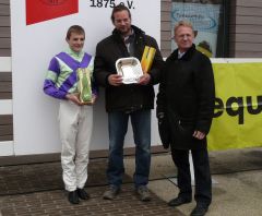 Dennis Schiergen, Christian Peterschmitt und Reinhardt Ording (Foto Suhr)