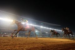 Japan holt sich den World Cup: Ushba Tesoro gewinnt vor beeindruckender Kulisse. www.galoppfoto.de