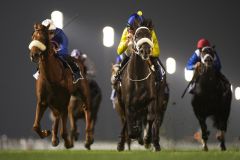 The Apache ist unter Christophe Soumillon leichter Sieger. Foto www.dubairacingclub.com - Andrew Watkins