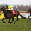 Fair Mountain mit Jozef Bojko gewinnt leicht in Bremen über 2.100 Meter. www.galoppfoto.de - Sabine Brose