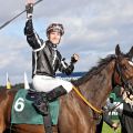 Petit Marin mit Rene Piechulek nach dem Sieg im 32. Preis der Deutschen Einheit. ©galoppfoto - Sabine Brose