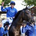 Der Preis von Europa-Sieger Rebel's Romance unter William Buick. www.galoppfoto.de - Sandra Scherning