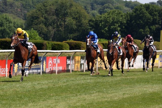 Classic filly: Habana winning the German 1000 Guineas. www.galoppfoto.de - Stephanie Gruttmann