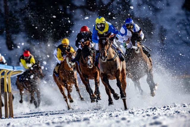 In St. Moritz wird bereits für 2025 geplant. Foto: White Turf/Walch