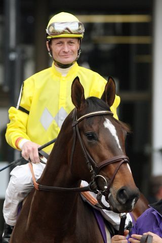 Calvin Borel in Monmouth Park. www.galoppfoto.de (Archiv) - Frank Sorge