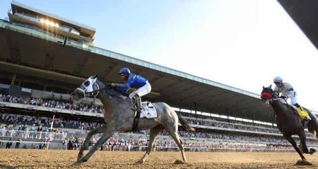 Essential Quality krönt in den Belmont Stakes einen großen Godolphin-Tag. Foto: courtesy by Belmont Park