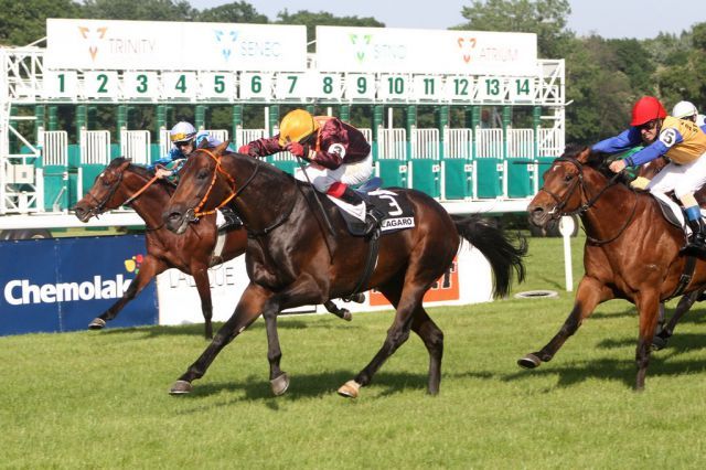 Lagaro holt sich die 2000 Guineas in Bratislava.  fotovolf.com - Václav Volf.