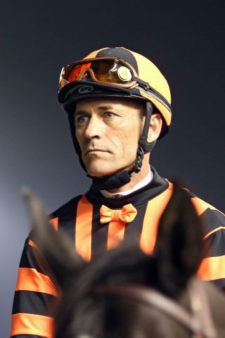 "Jockey-Veteran" Gary Stevens. www.galoppfoto.de - Frank Sorge