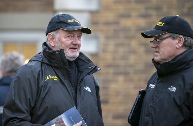 Graham Smith-Bernal (li.) und Newsells Parks General Manager Julian Dollar. Foto: Tattersalls