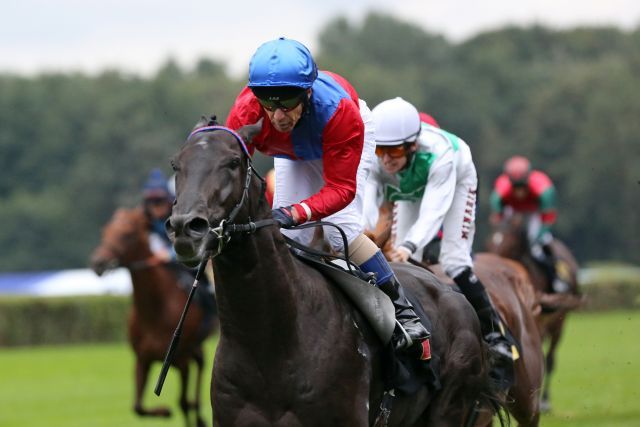 Flavio forte mit Viktor Schulepov gewinnt. www.galoppfoto.de - Frank Sorge