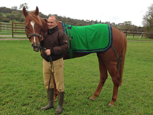 Jetzt geht für Murcielago und seinen Trainer Matthias Keller die Reise nach Longchamp. Foto: privat 