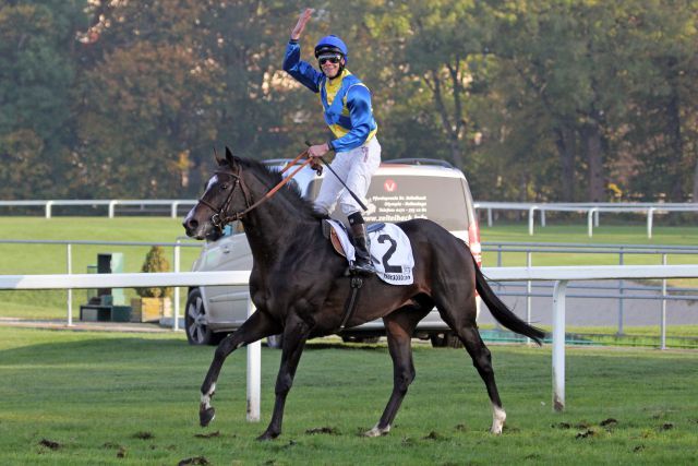 The kings of Munich: Guignol and Miki Cadeddu. www.galoppfoto - WiebkeArt