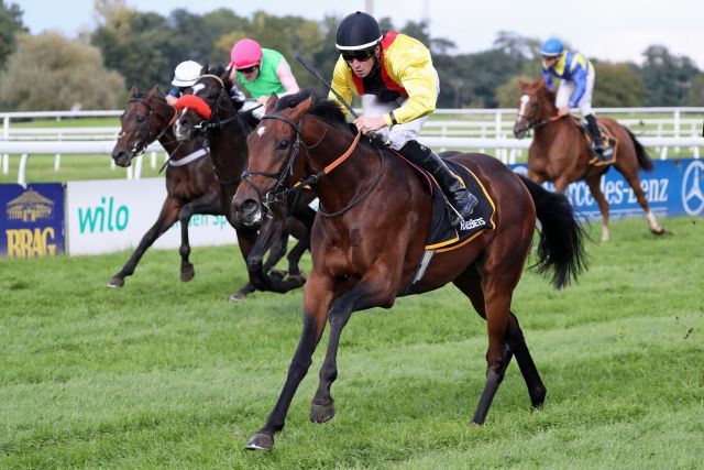 Oriental Eagle, winning the St. Leger. Foto: Dr. Jens Fuchs