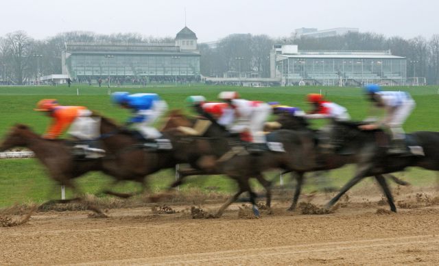 Winterrennen auf dem Prüfstand: Laufen die Pferde in 2014 in Dortmund und Neuss jetzt montags oder mittwochs? www.galoppfoto.de - Marius Schwarz