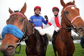 Zwei künftige Deckhengste: Assistent, Sieger im GP von Bayern und Fantastic Moon. www.galoppfoto.de - Frank Sorge