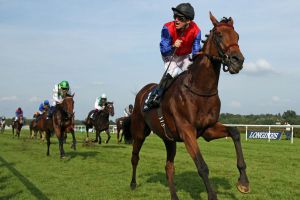 Gr. I-Sieg Nummer eins für Ivanhowe im Großen Preis von Baden. www.galoppfoto.de - Sabine Brose