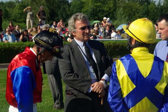 Georg Baron von Ullmann beim Derby 2007. www.Dequia.de