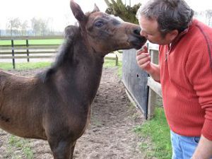 2009-04  Leo Magnus mit seinem Züchter