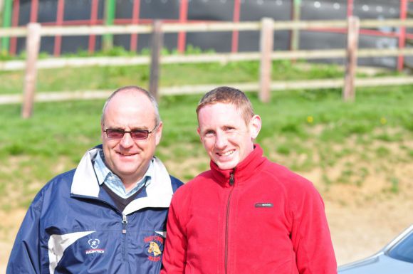 Langjähriges Erfolgsteam: Richard Fahey und Paul Hanagan. Foto: J.J. Clark