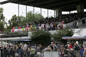 Beste Aussicht auf der Tribüne. www.marcruehl.com