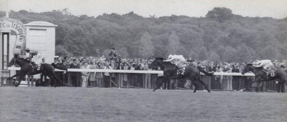 1975- Star Appeal mit Greville Starkey gewinnt überlegen den Prix de l'Arc de Triomphe vor On  My Way und Val de Loire