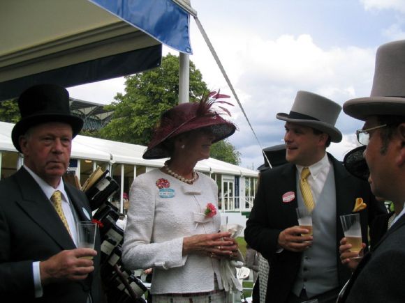 2007-06 in Ascot Edda Darboven und Hannes Gutschow